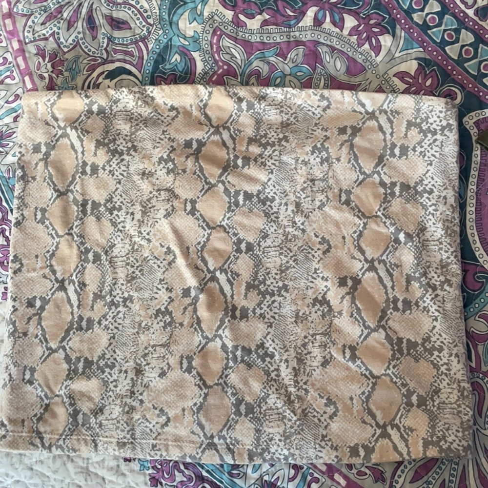 American eagle snakeskin tube top